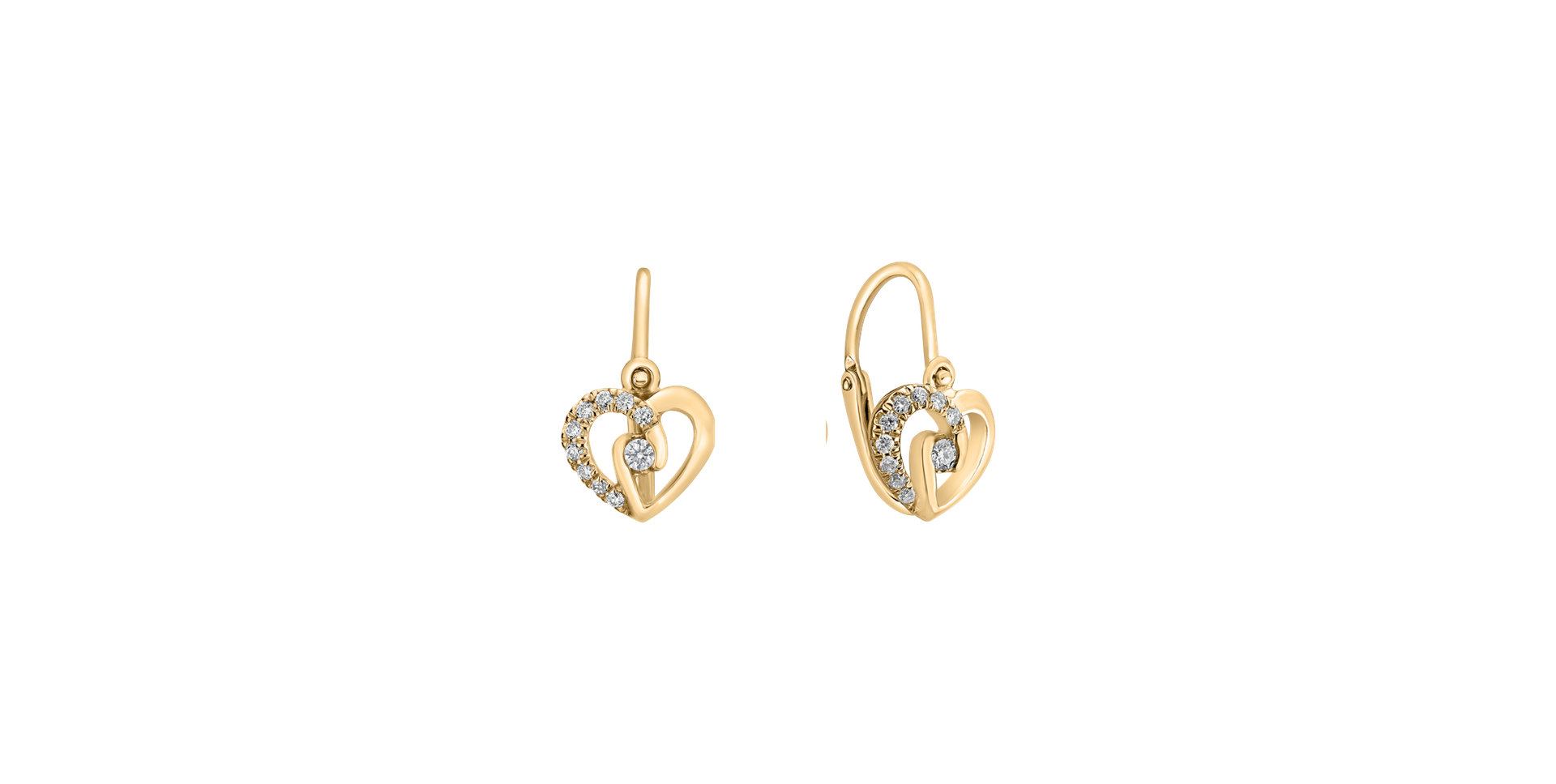Children's diamond earrings Charming Darling