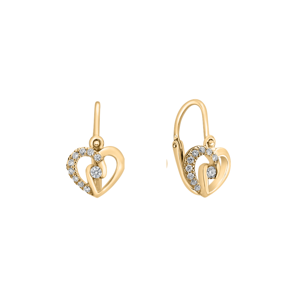 Children's diamond earrings Charming Darling