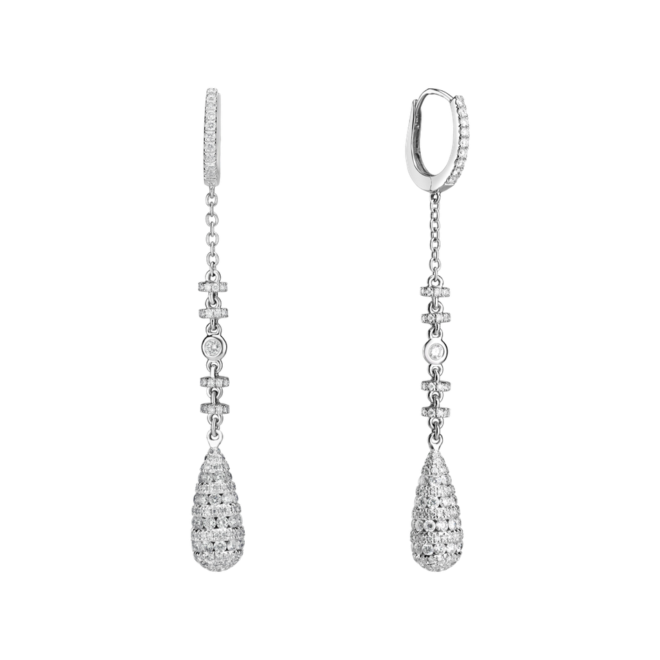 Diamond earrings Sparkling Rain