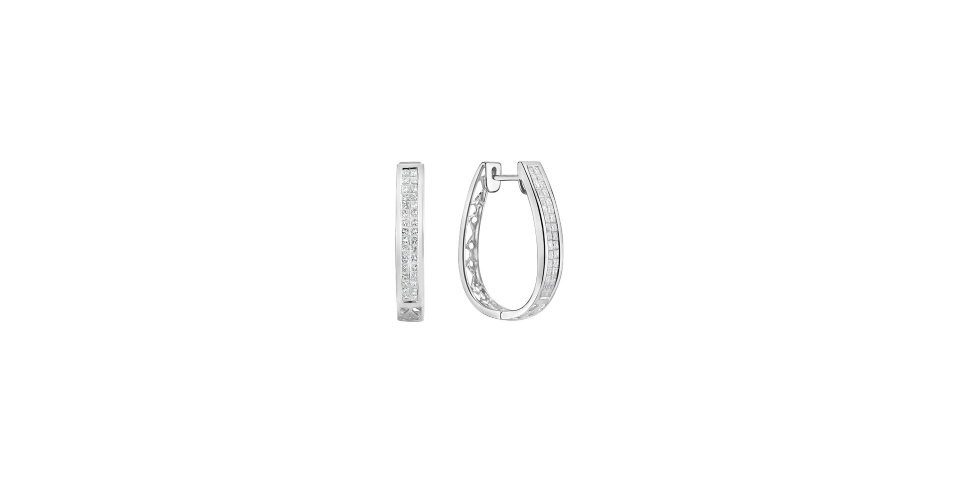 Diamond earrings Minimalist Luxury