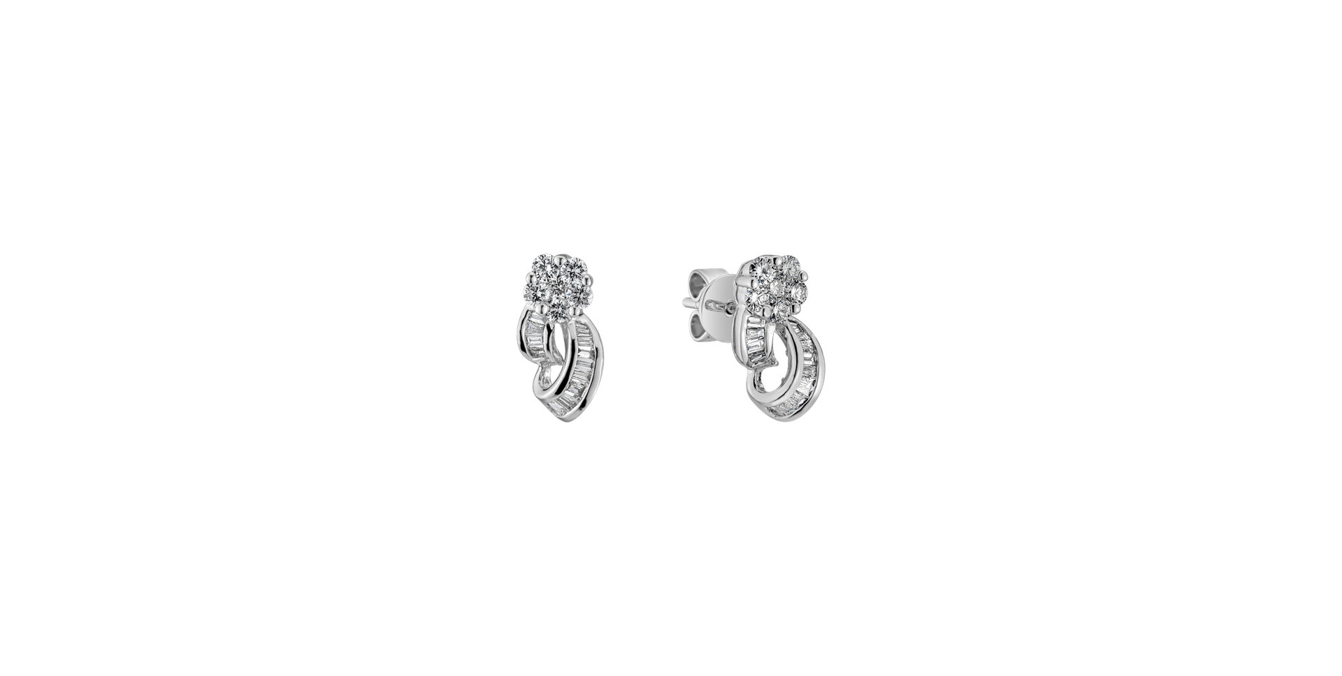 Diamond earrings Harmony of Diamonds