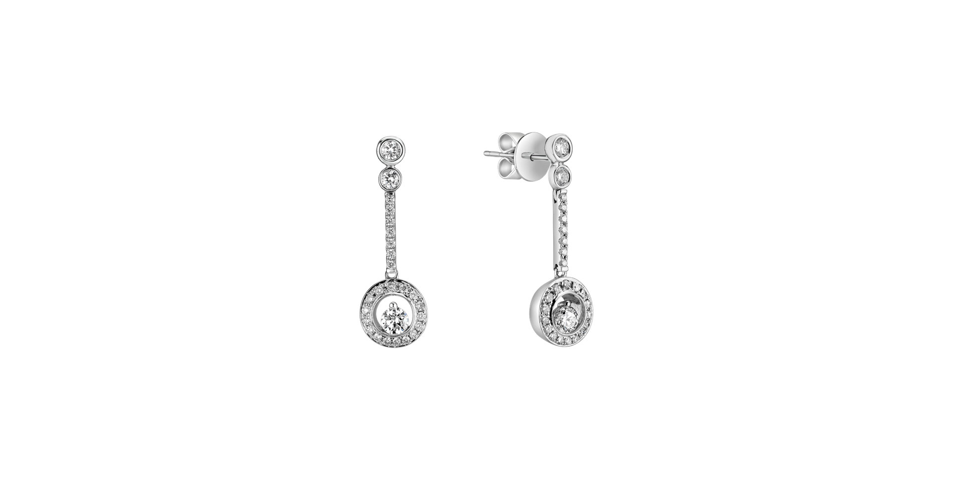 Diamond earrings Samantha