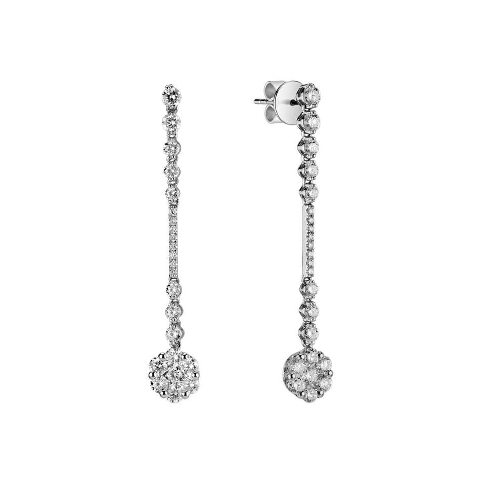 Diamond earrings Mademoiselle Beatrice