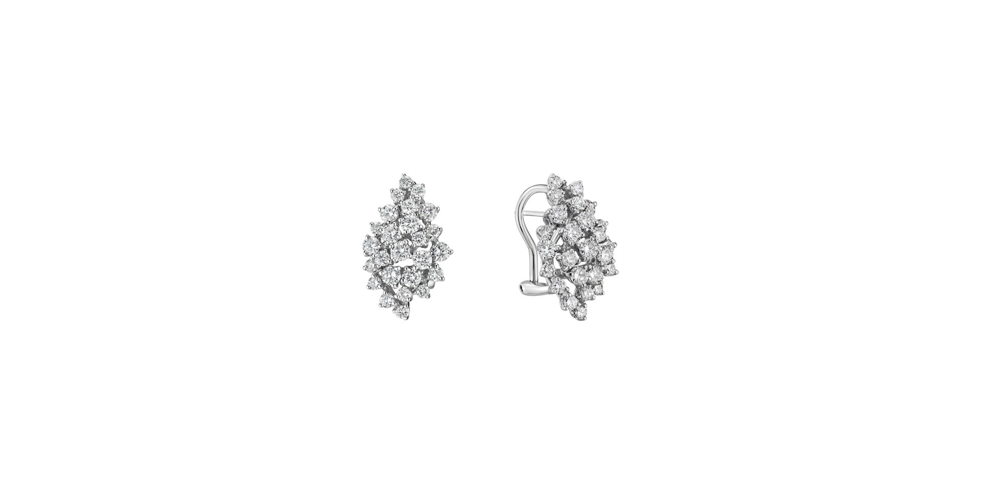 Diamond earrings Orient Star