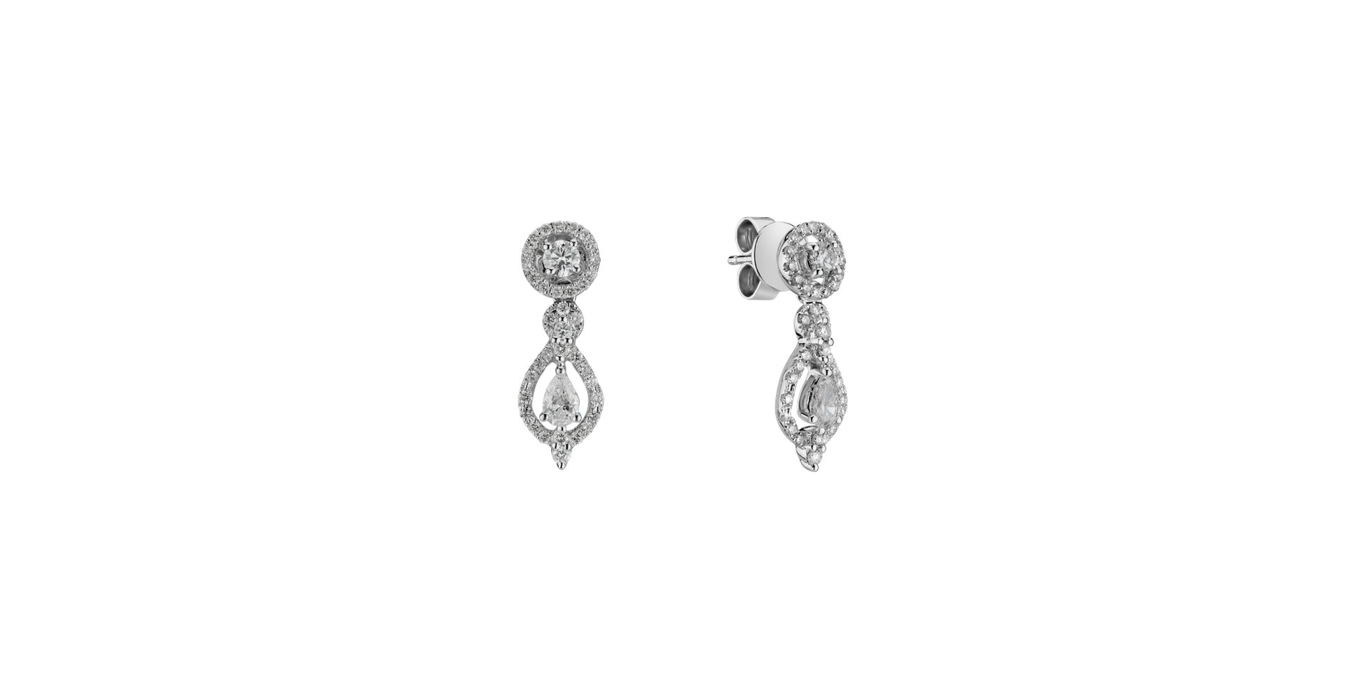 Diamond earrings Levison