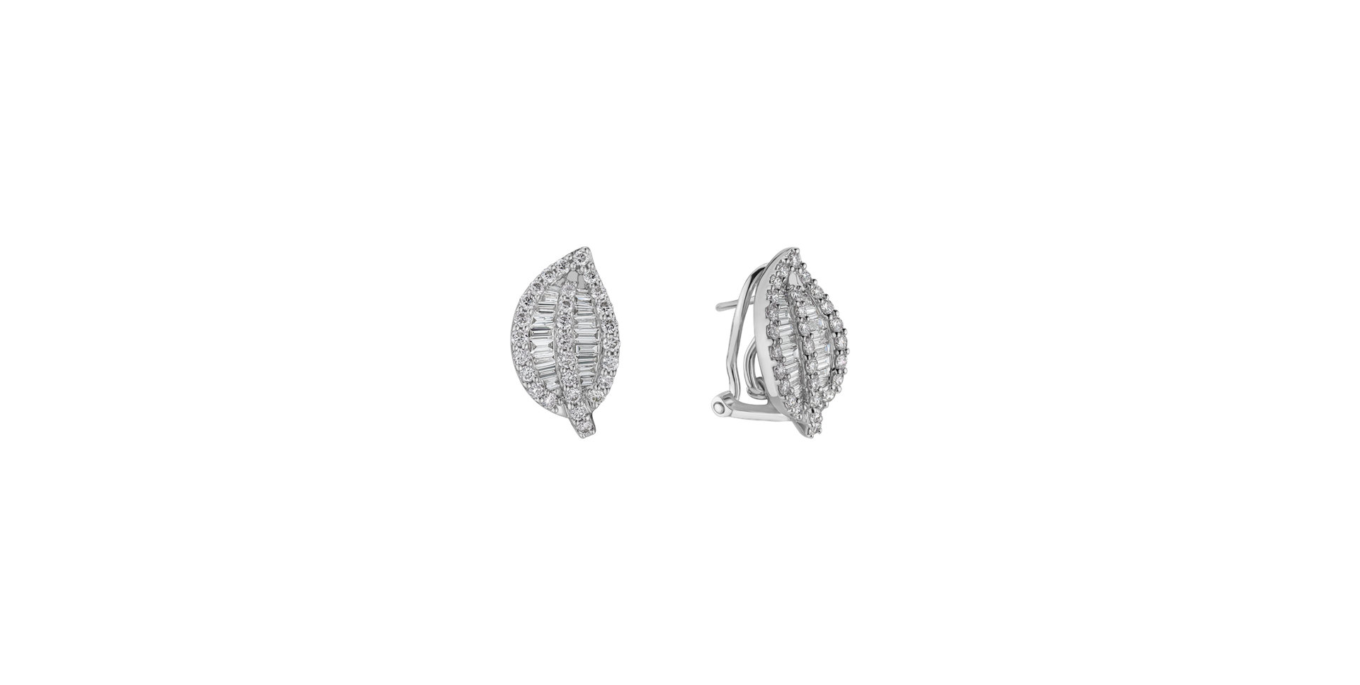 Diamond earrings Snowdrop