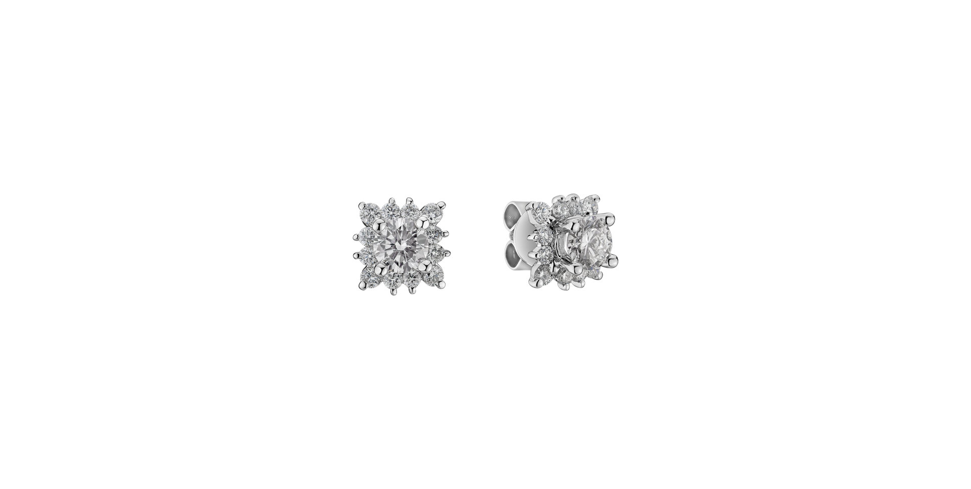 Diamond earrings Shreya