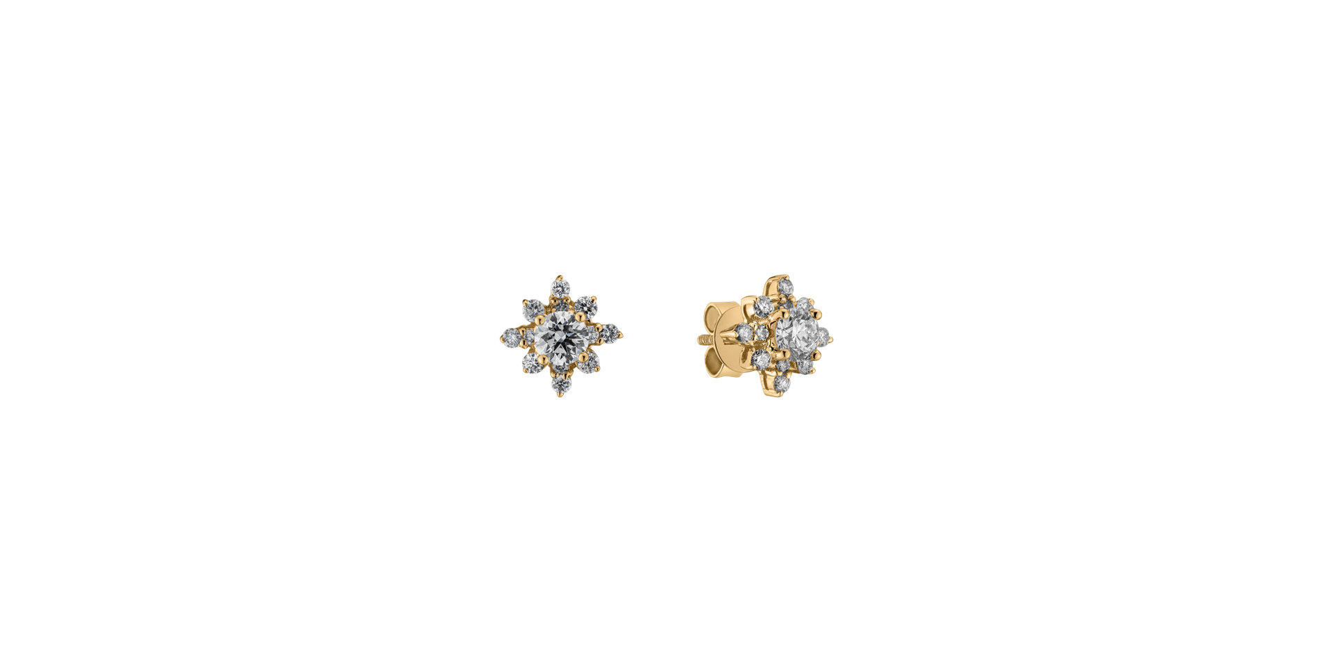Diamond earrings Space Light