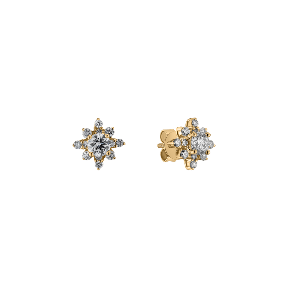 Diamond earrings Space Light