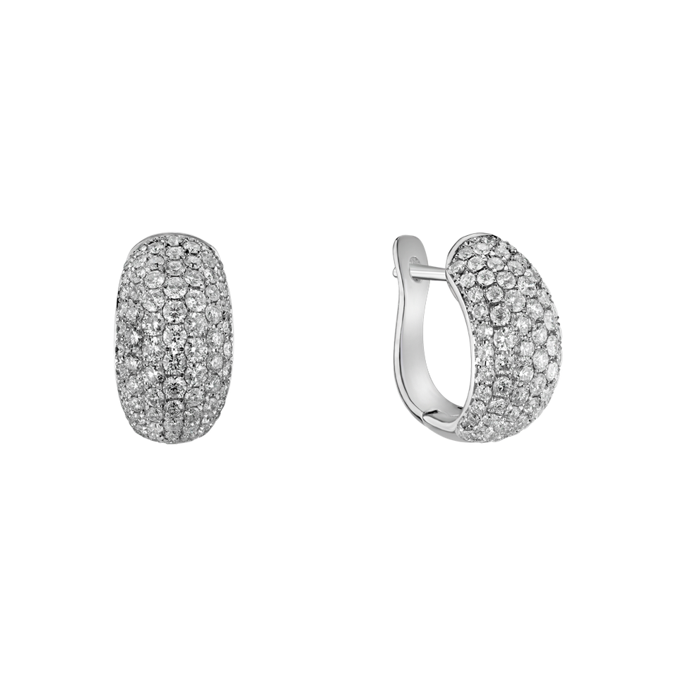 Diamond earrings Enormous Enthusiasm