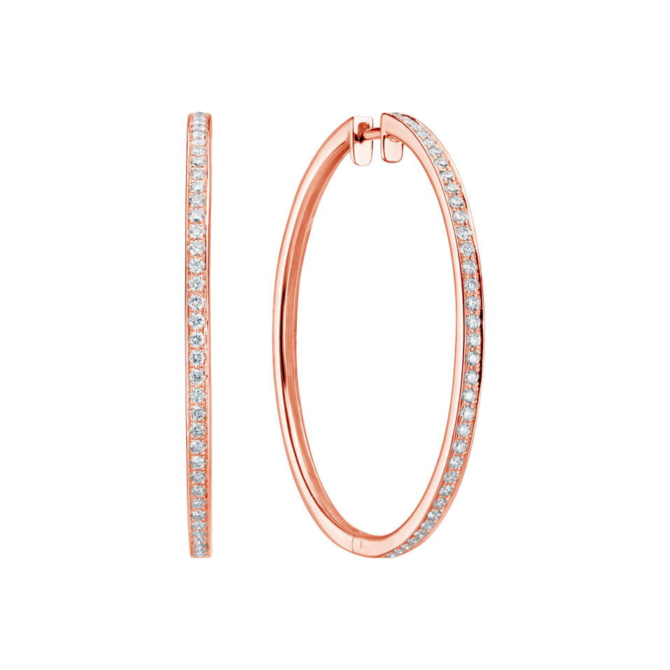 Diamond earrings Sunshine Symphony