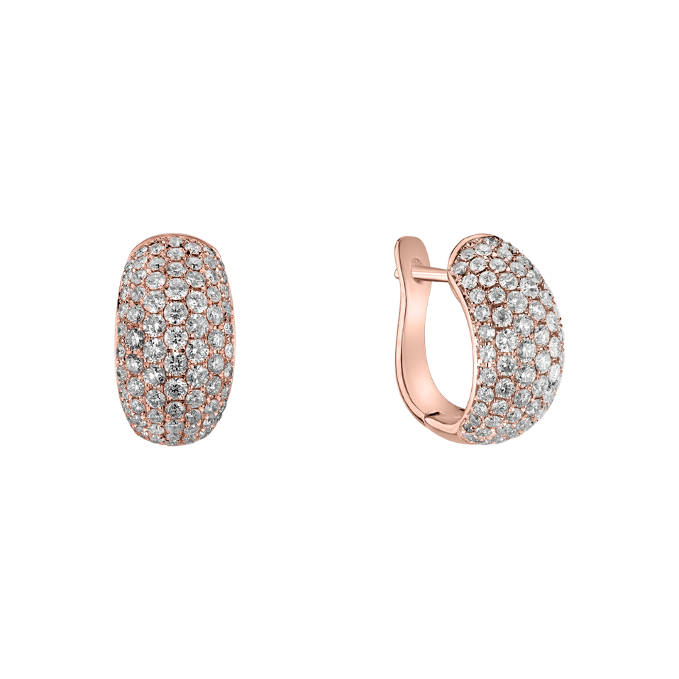 Diamond earrings Enormous Enthusiasm