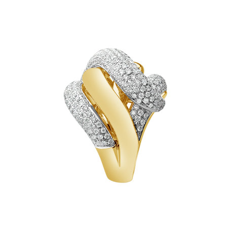 Diamond ring Sun Snake