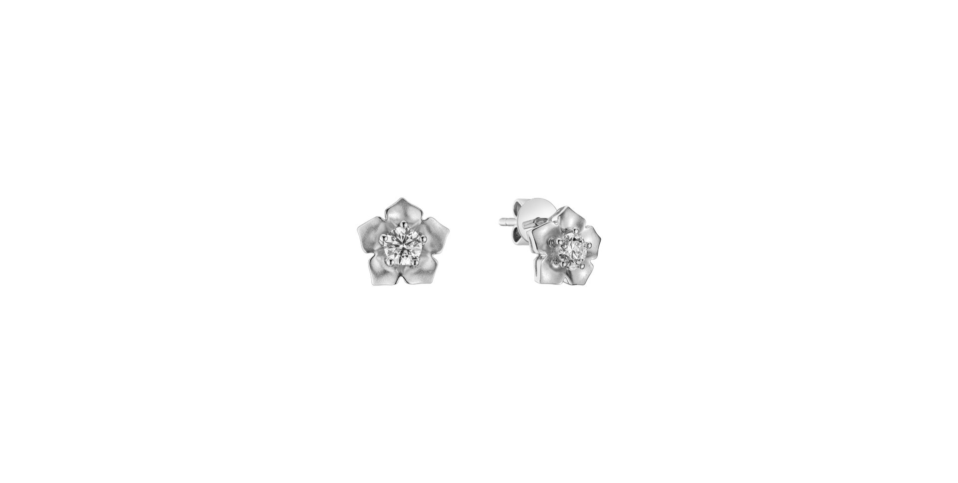 Diamond earrings Sublime Bloom