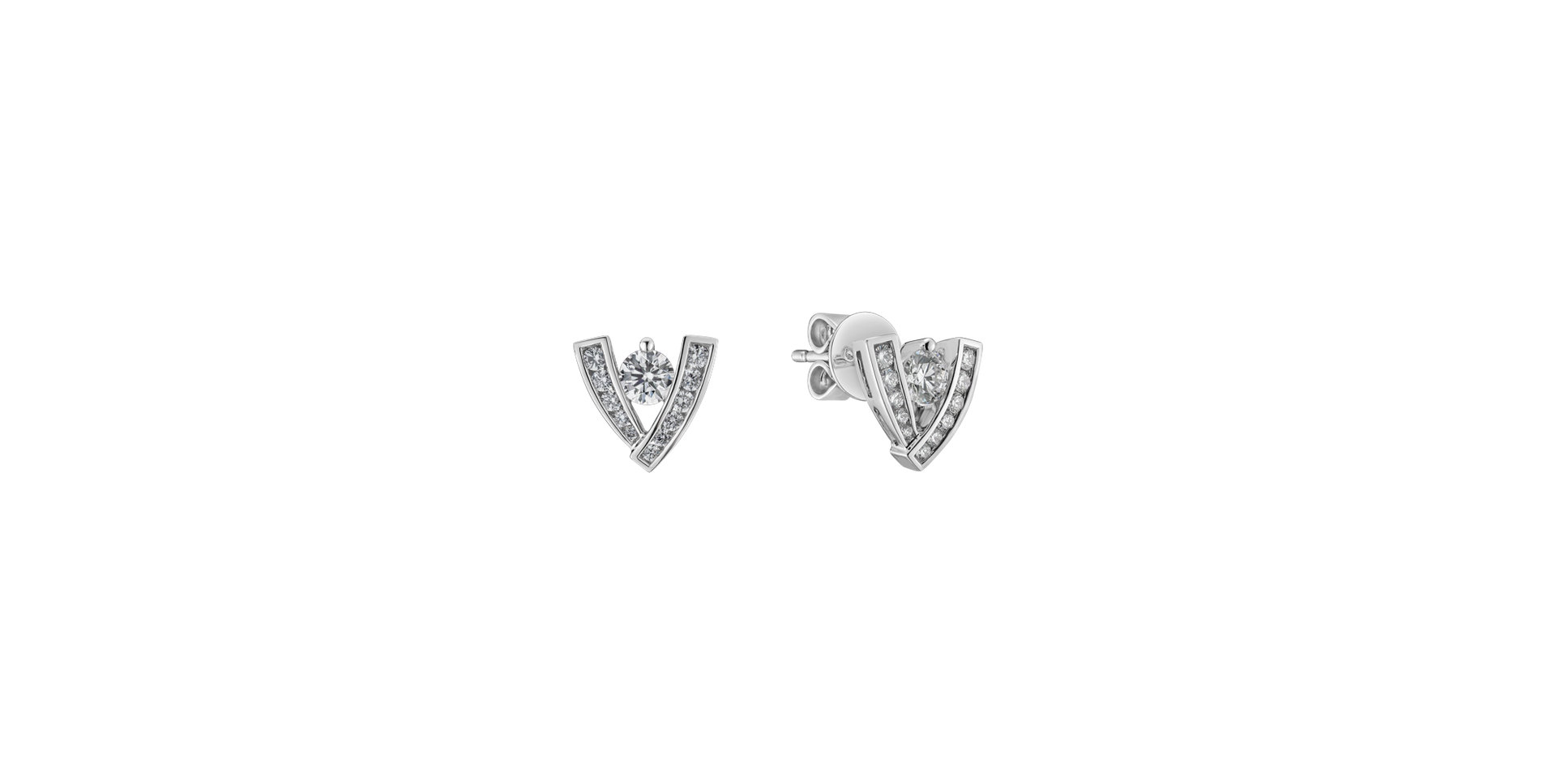 Diamond earrings Victorius