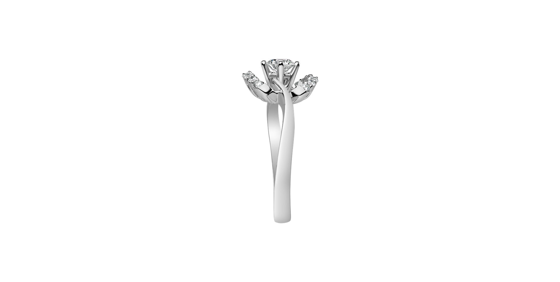 Diamond ring Aline
