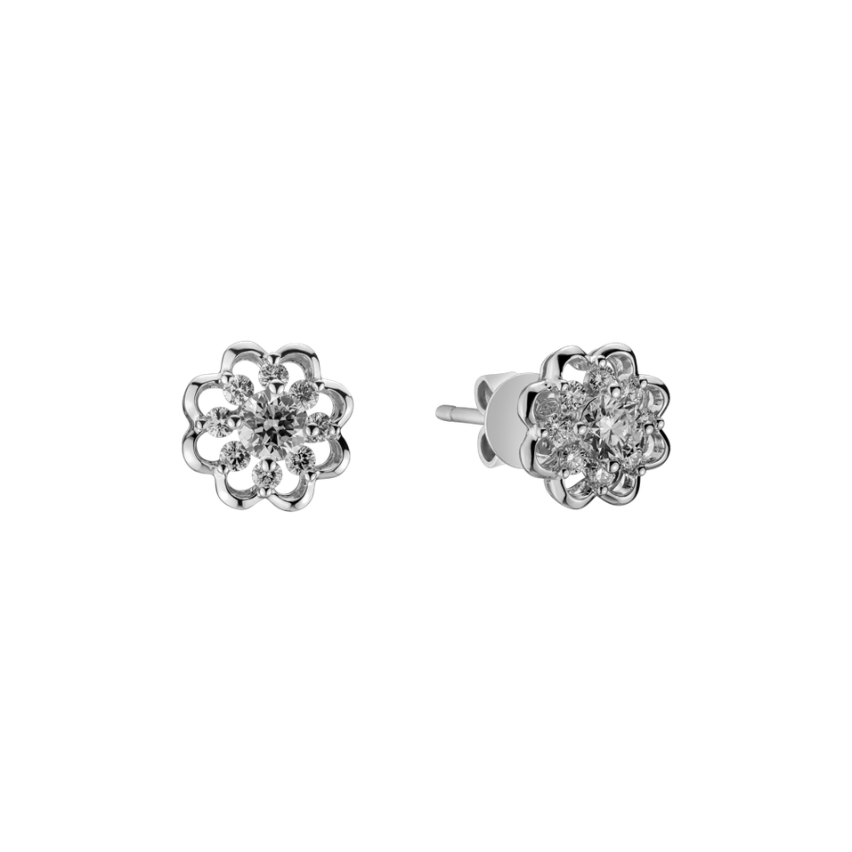 Diamond earrings Briliance of Bloom