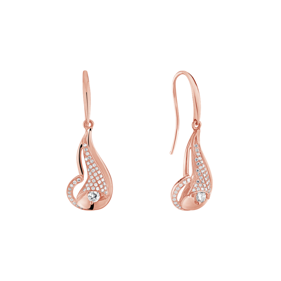 Diamond earrings Sunny Rain