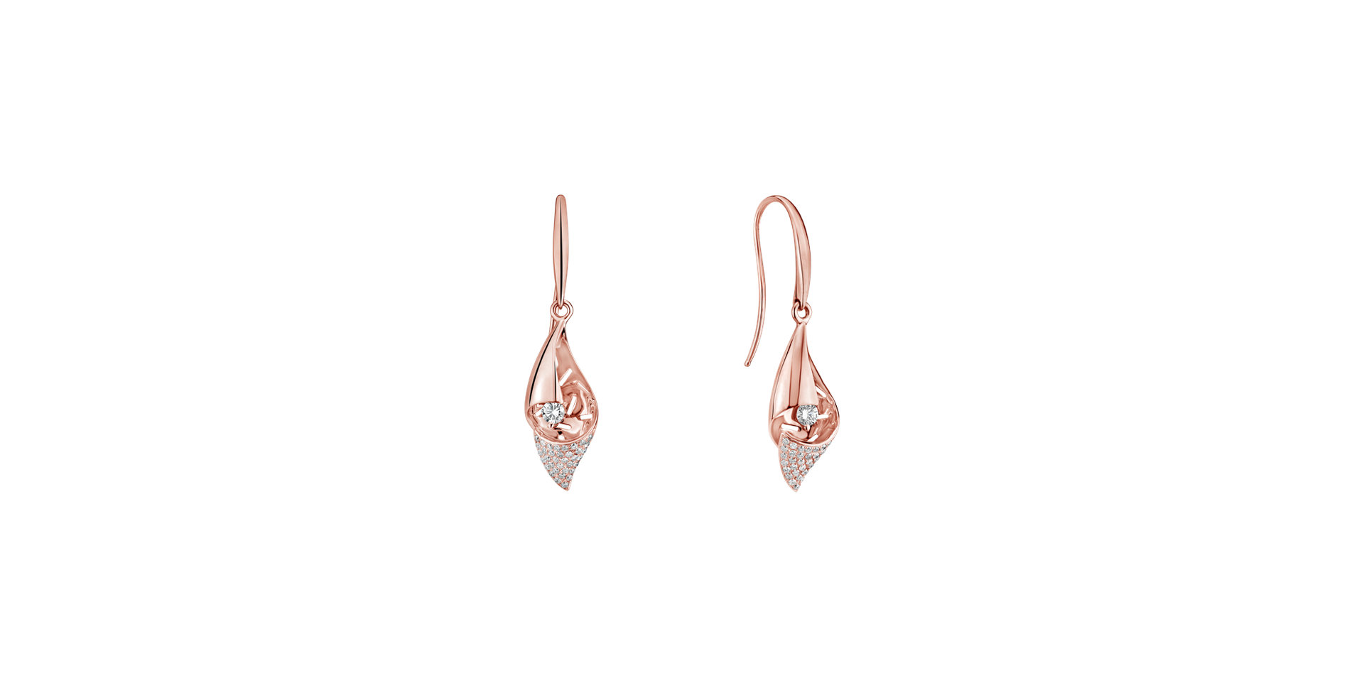 Diamond earrings Flitter Wika