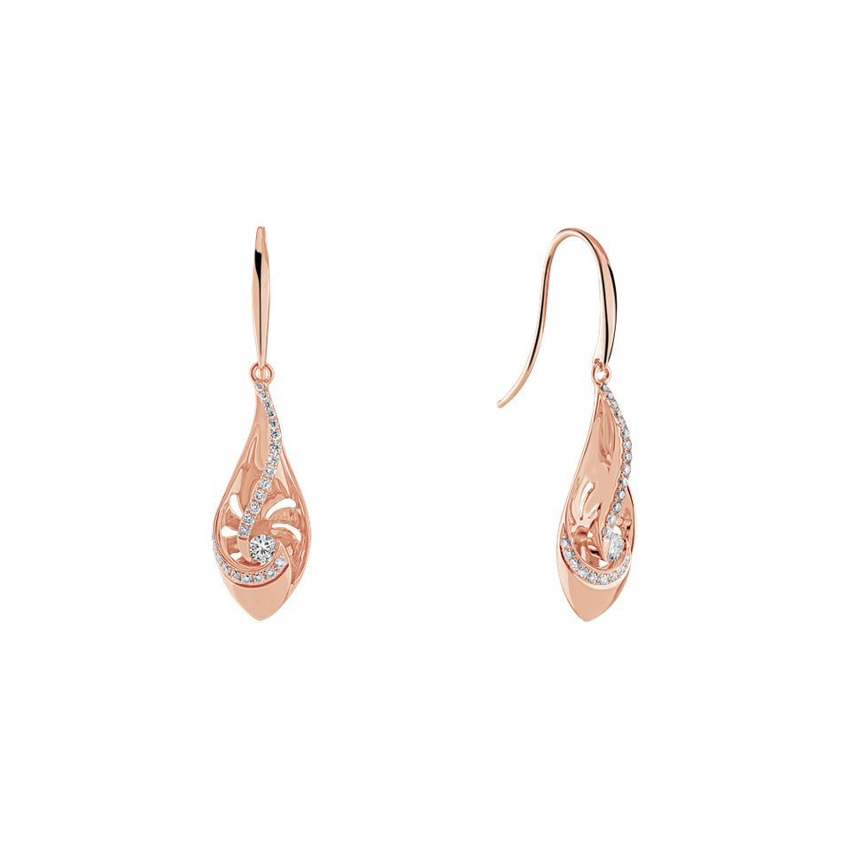 Diamond earrings Paaliaq