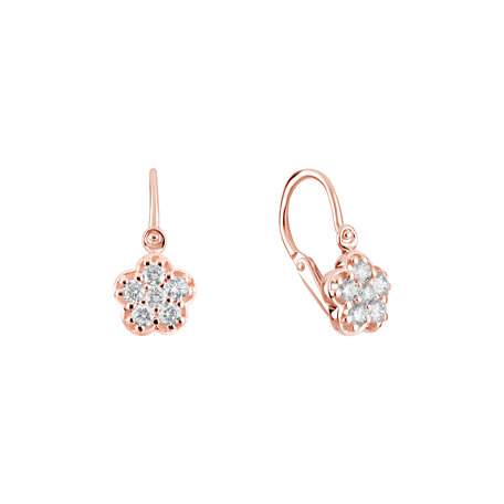 Children's diamond earrings Arleta