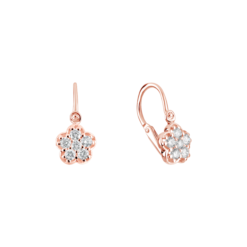 Children's diamond earrings Arleta