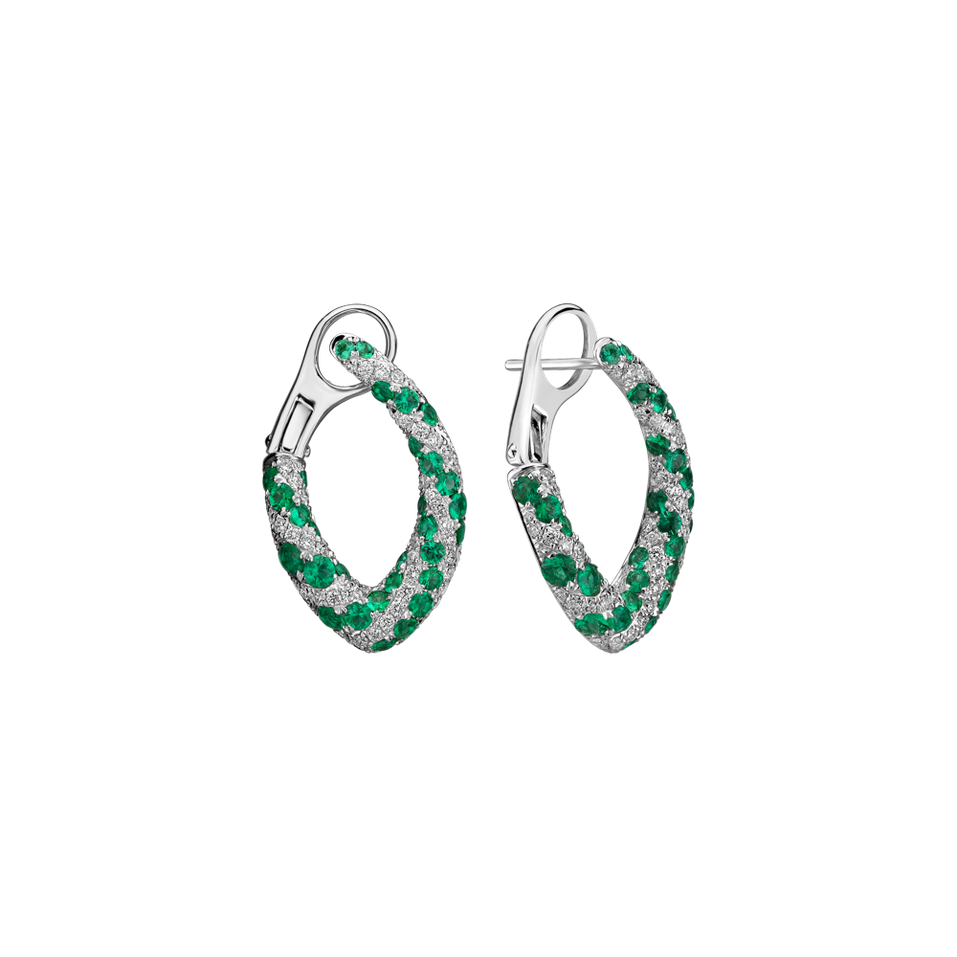 Diamond earrings and Emerald Ambitious Perks