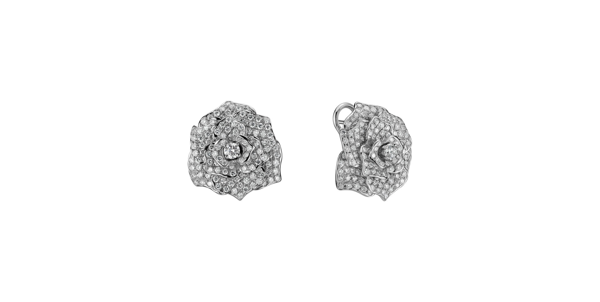 Diamond earrings Witching Rose
