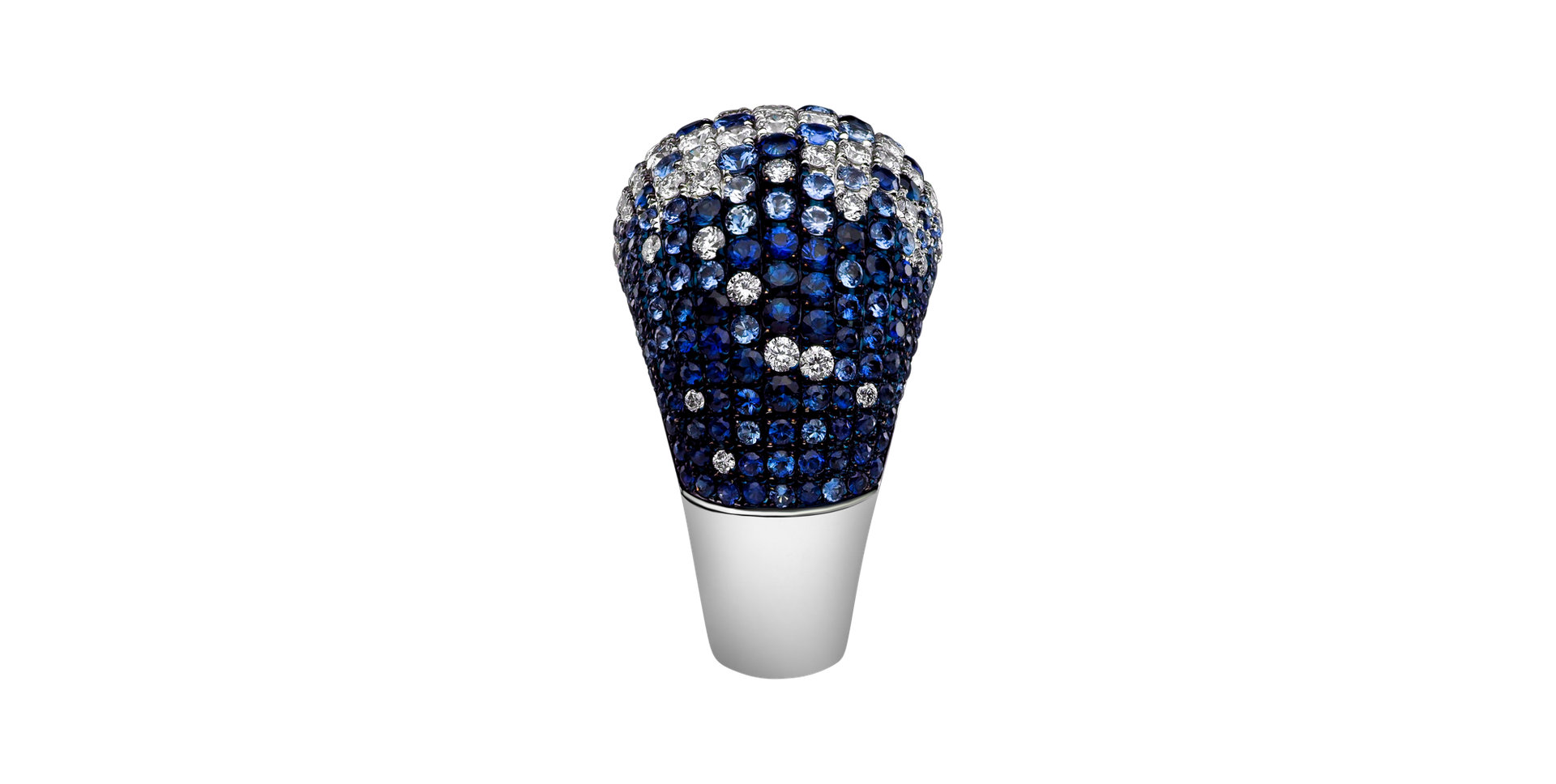 Diamond ring with Sapphire Place of Dreams