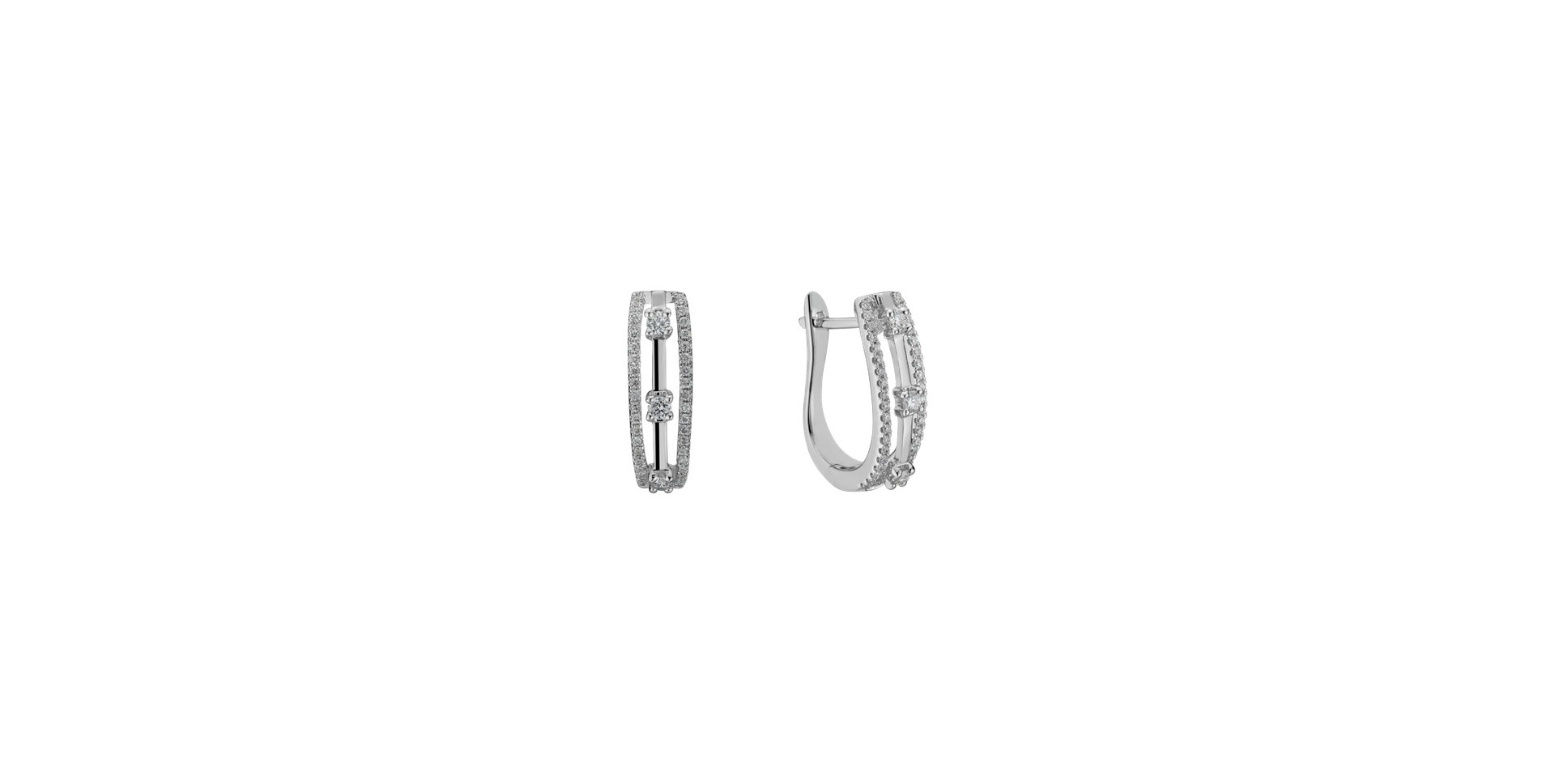 Diamond earrings Herluin