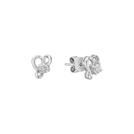 Diamond earrings Twisted Night