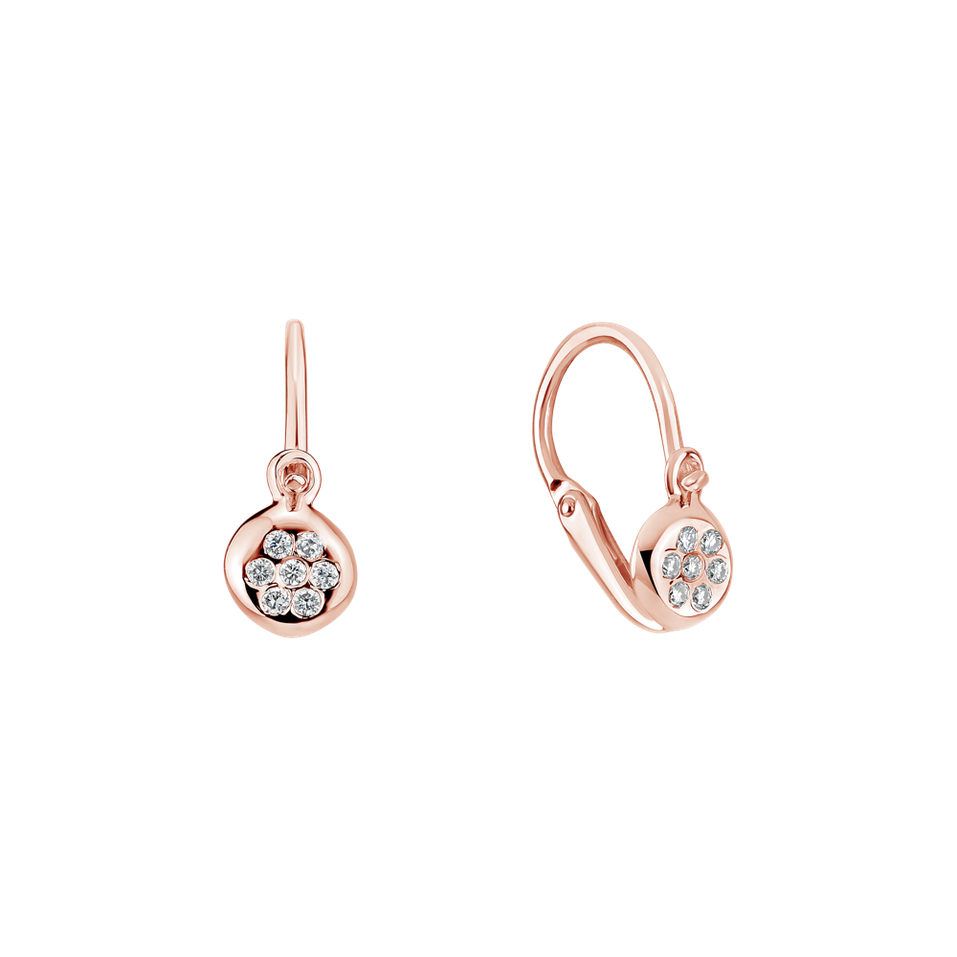 Children's diamond earrings Angel Galaxy