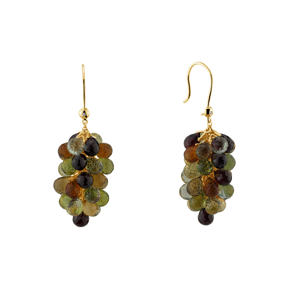 Diamond earrings and gemstones Padovesi