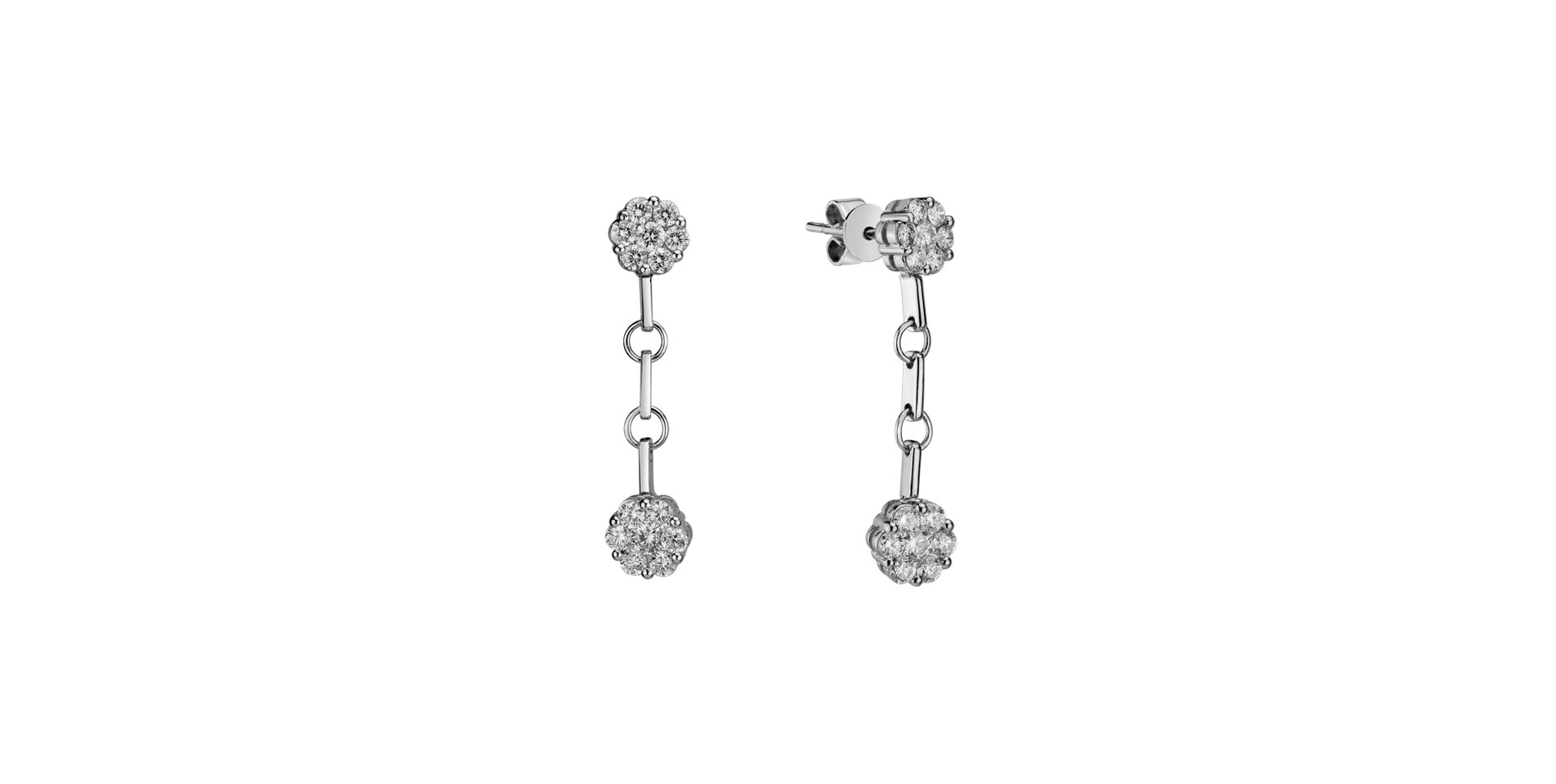Diamond earrings Margaux