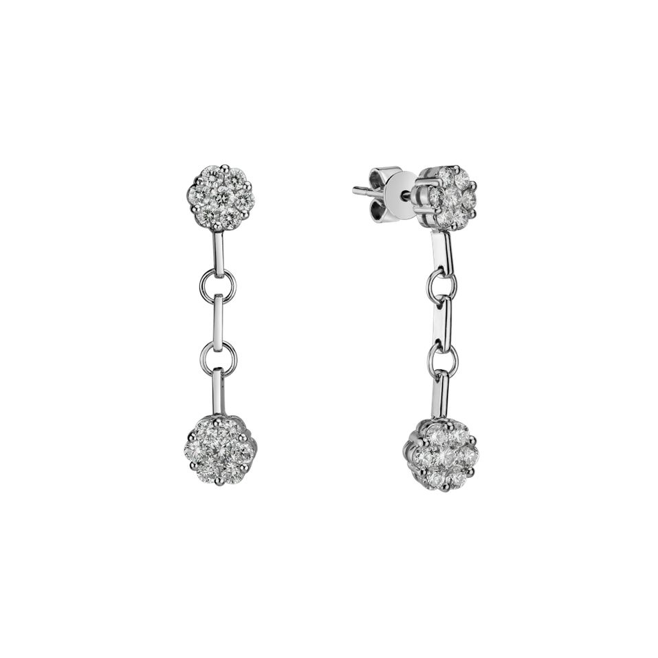 Diamond earrings Margaux