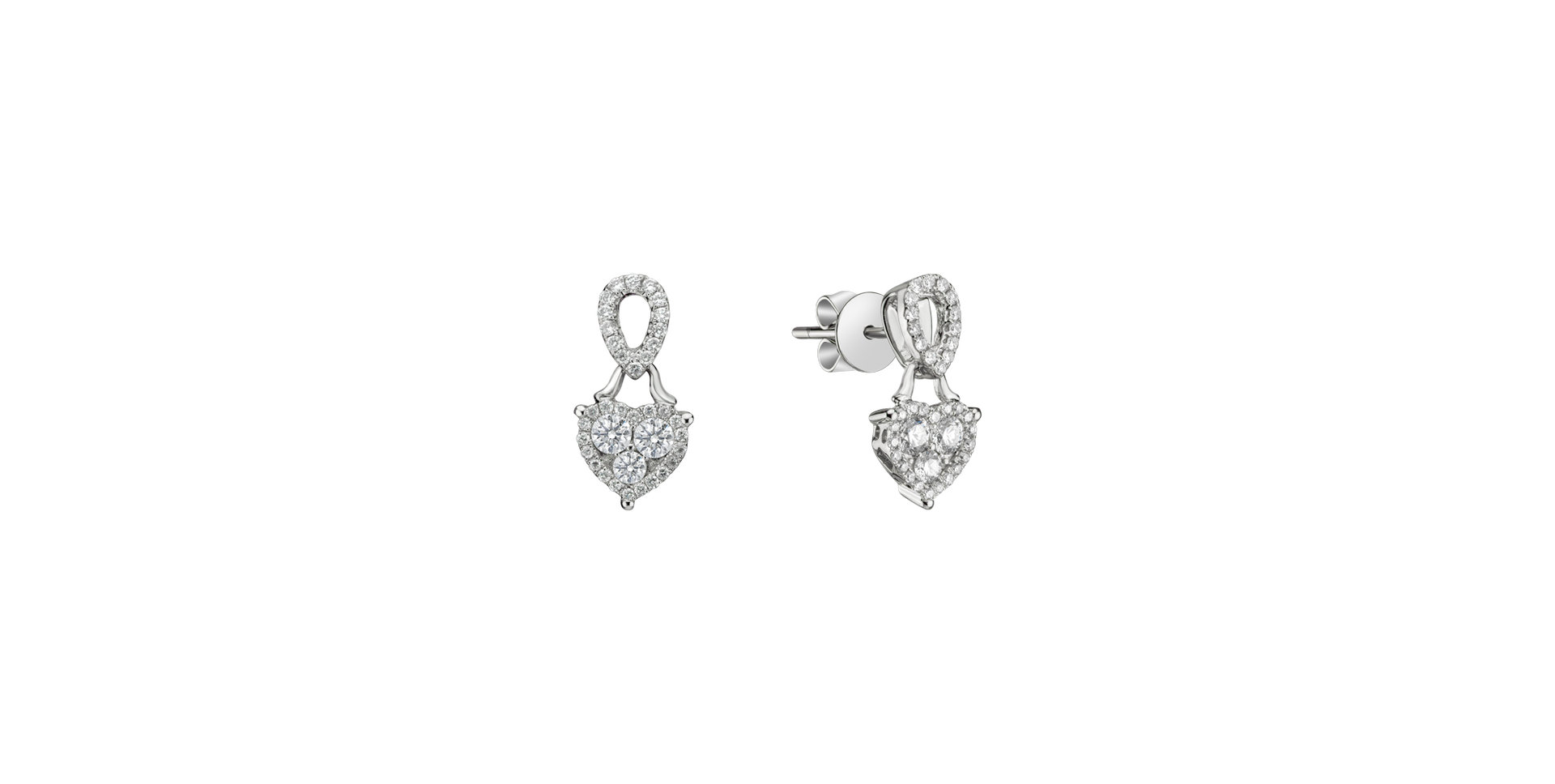 Diamond earrings Lilliana Carla