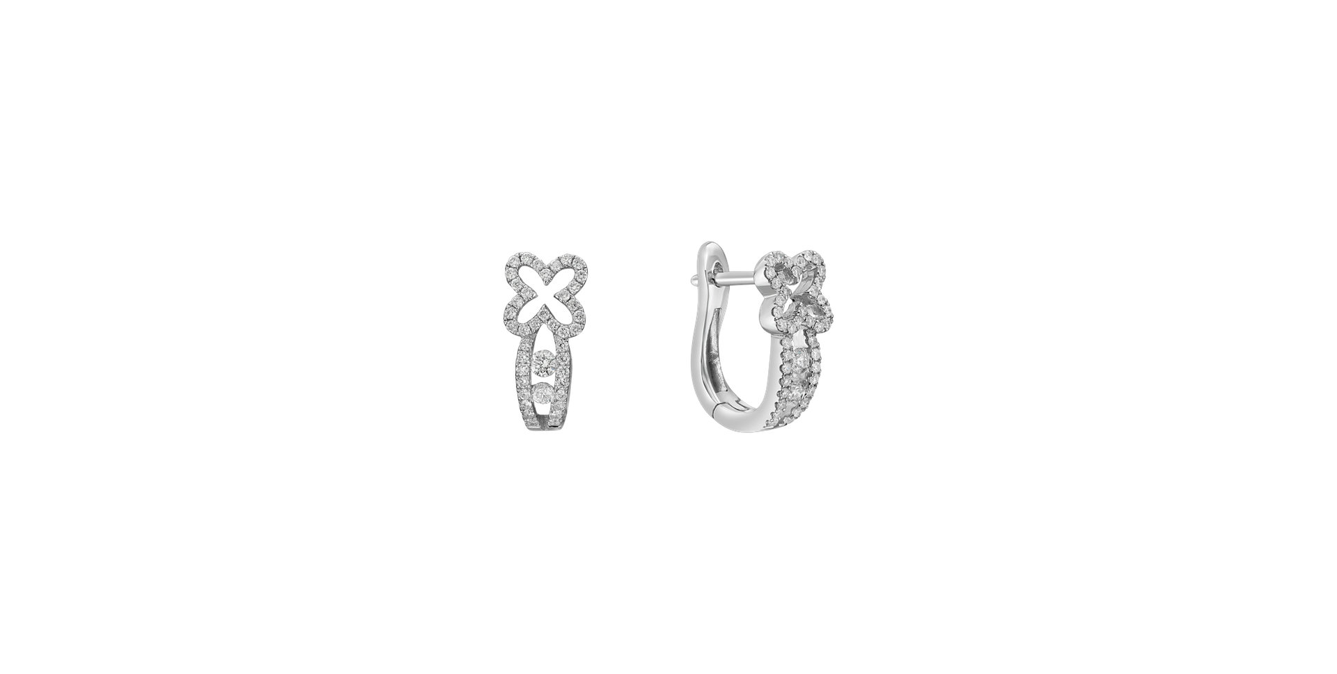 Diamond earrings Lucky Ones