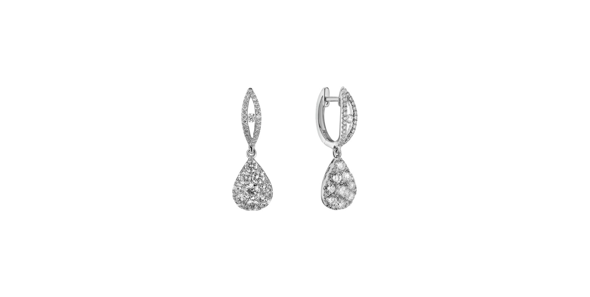 Diamond earrings Amélie