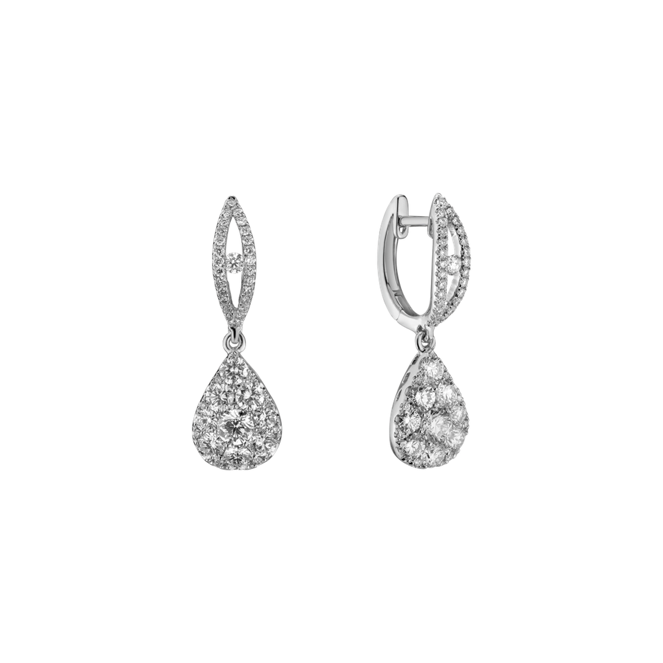 Diamond earrings Amélie