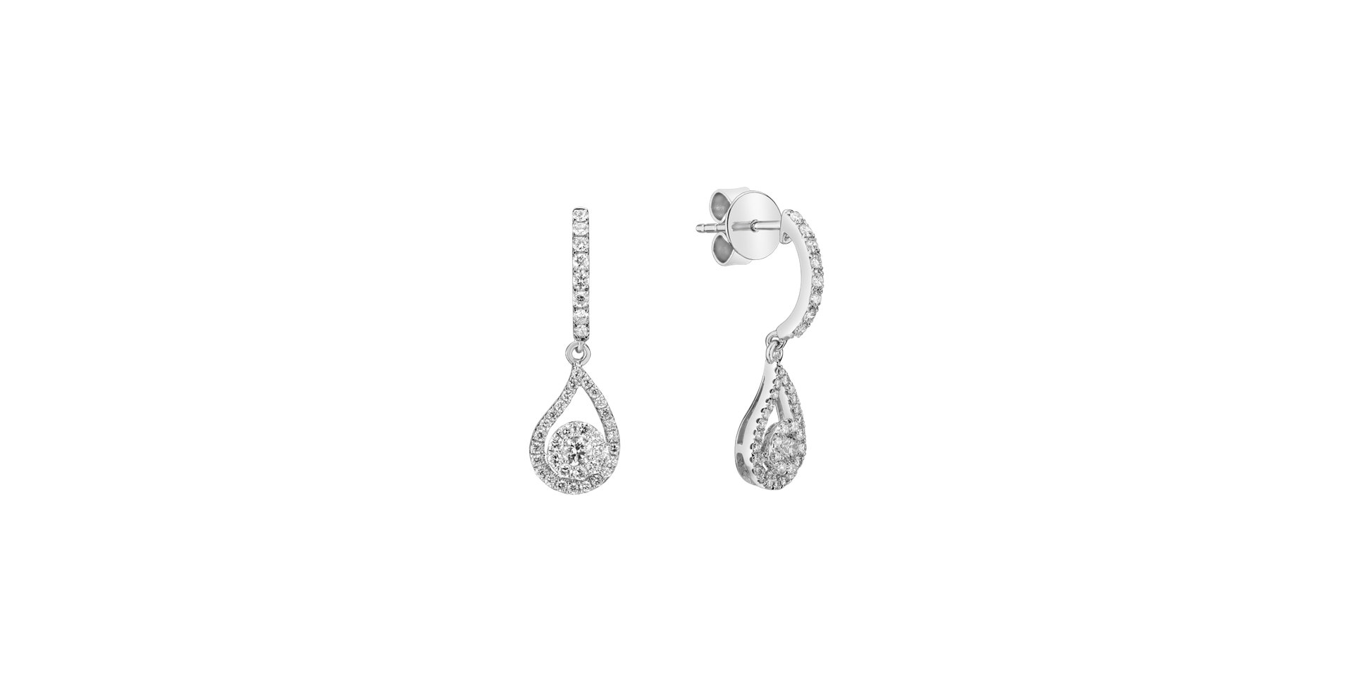 Diamond earrings Lacroix
