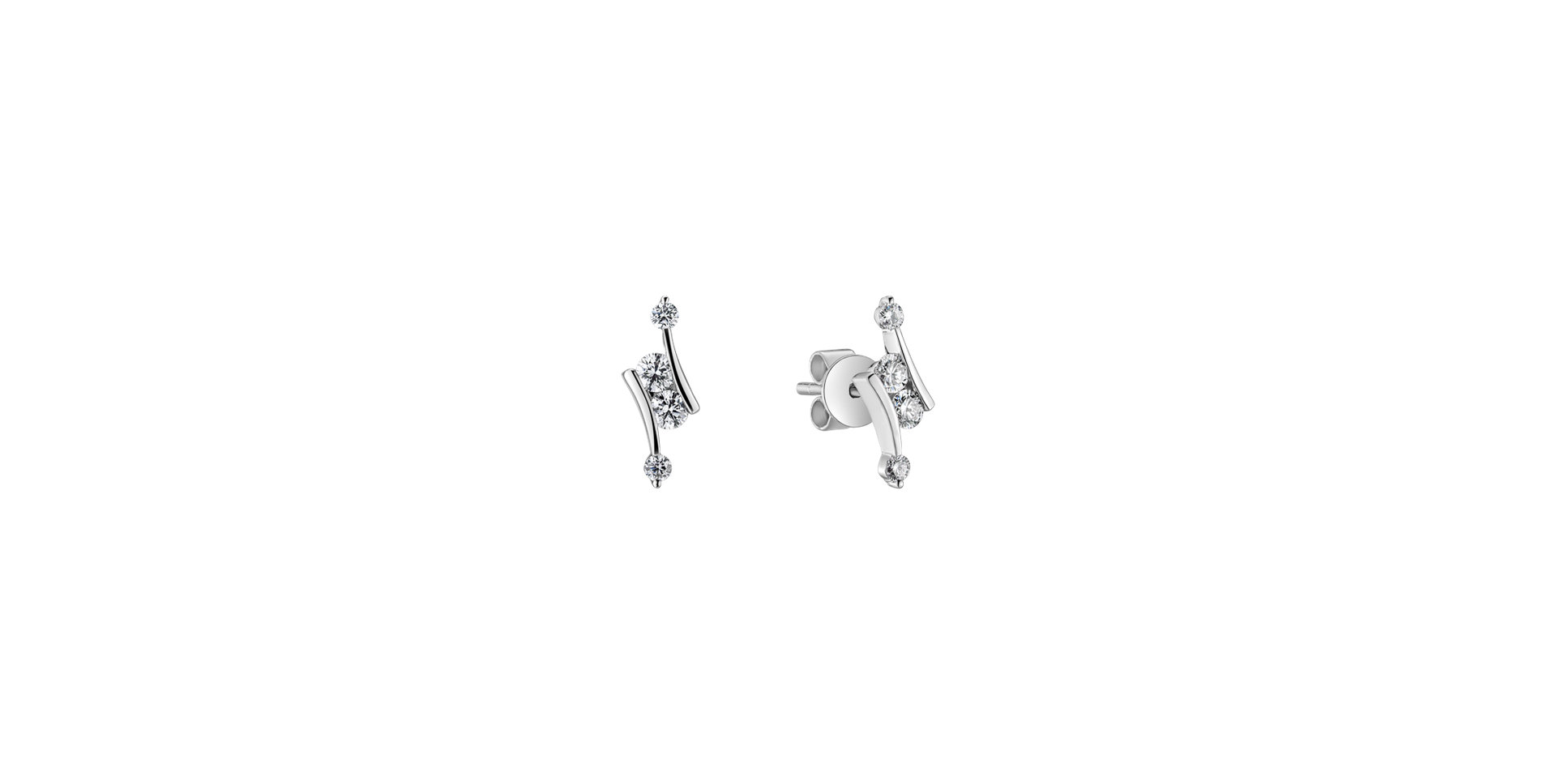 Diamond earrings Syntyche