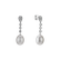 Diamond earrings with Pearl Pearly Elegance3