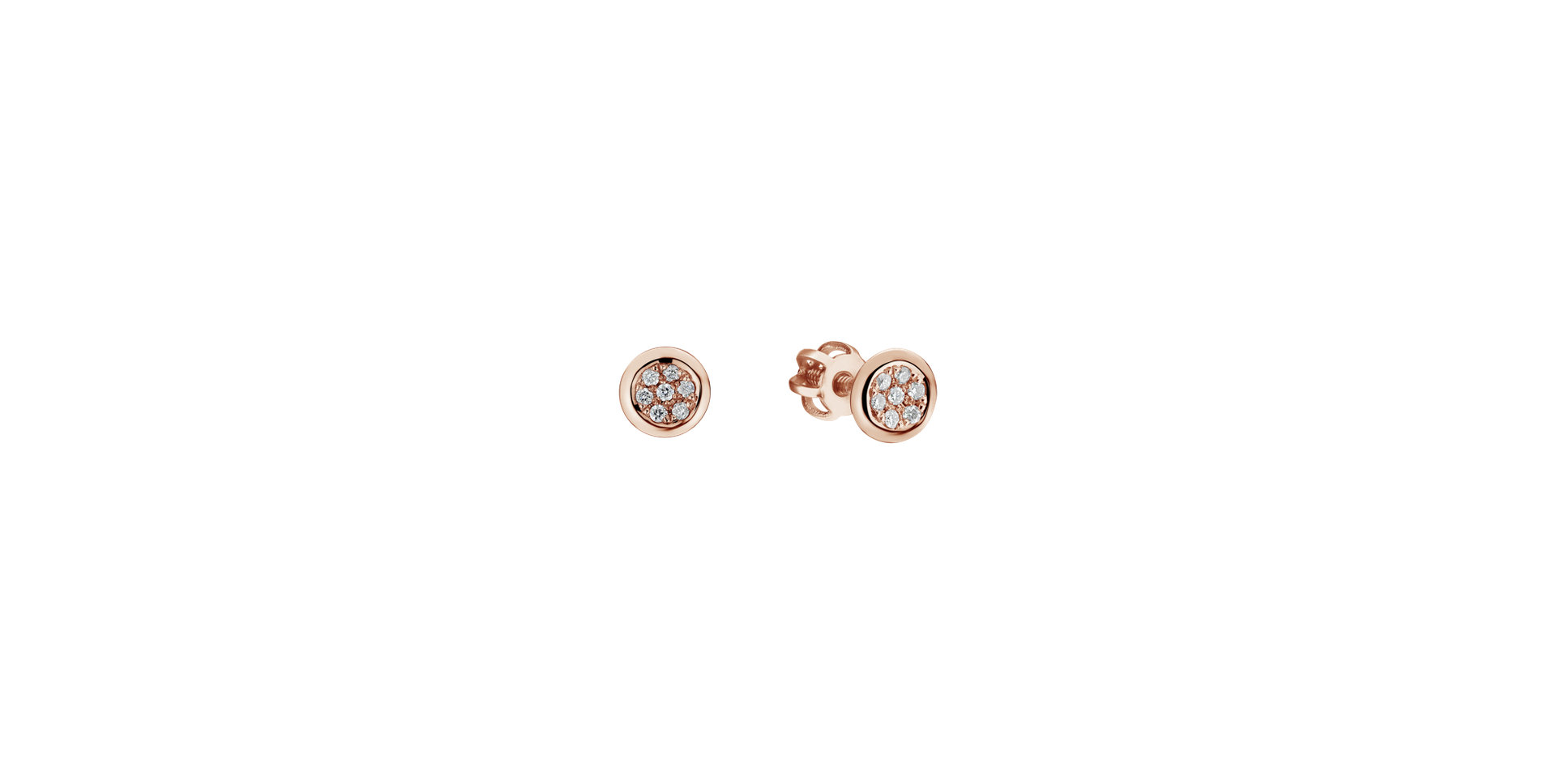 Diamond earrings Romace on Edge