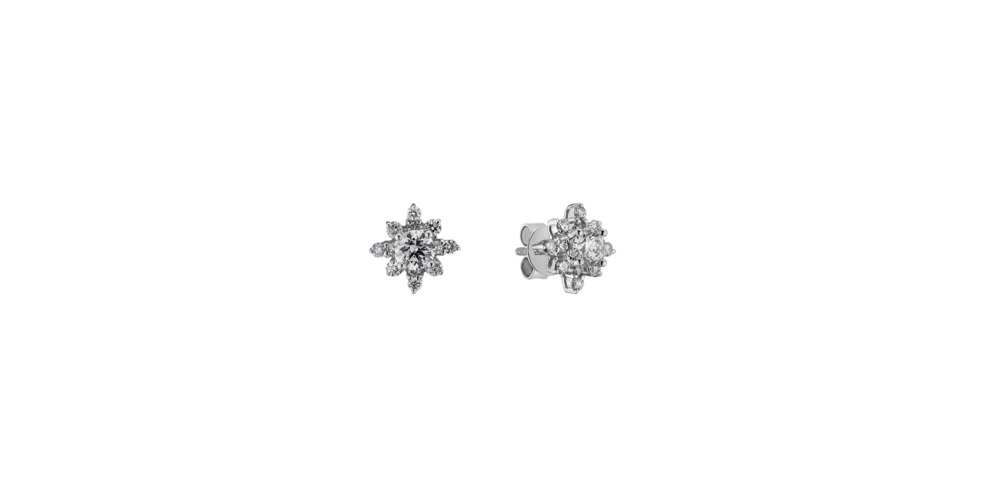 Diamond earrings Space Light