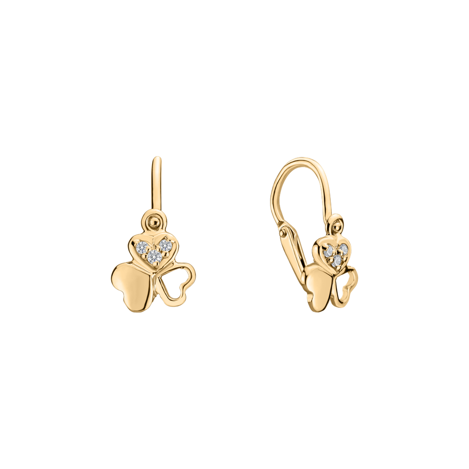 Children's diamond earrings Adelle