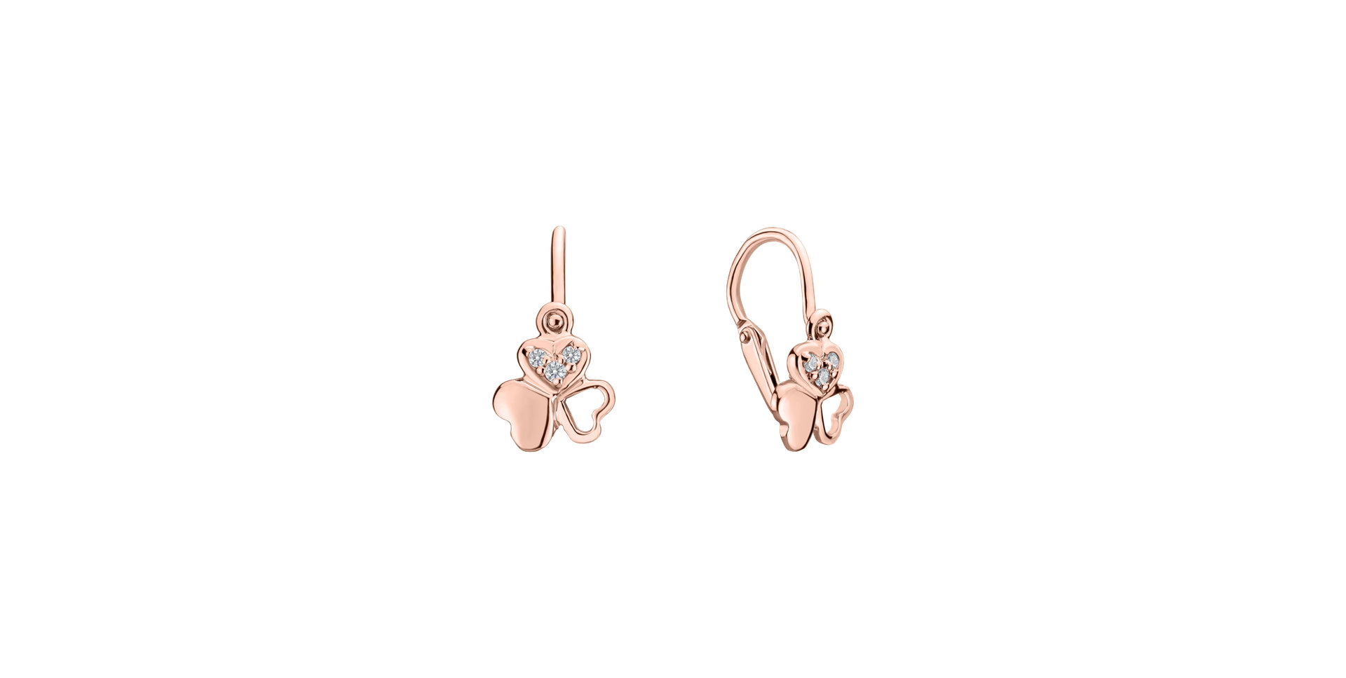 Children's diamond earrings Adelle