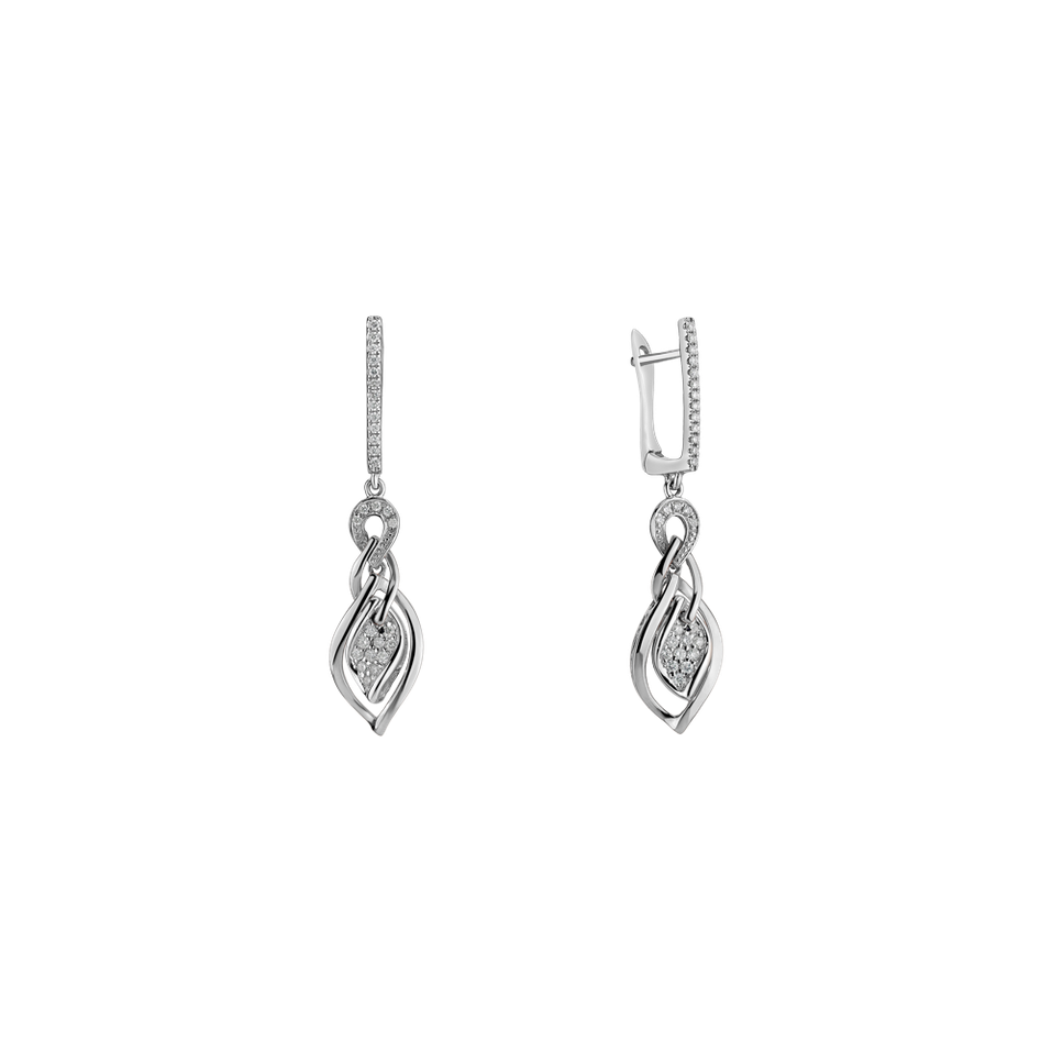 Diamond earrings Serene Shadows