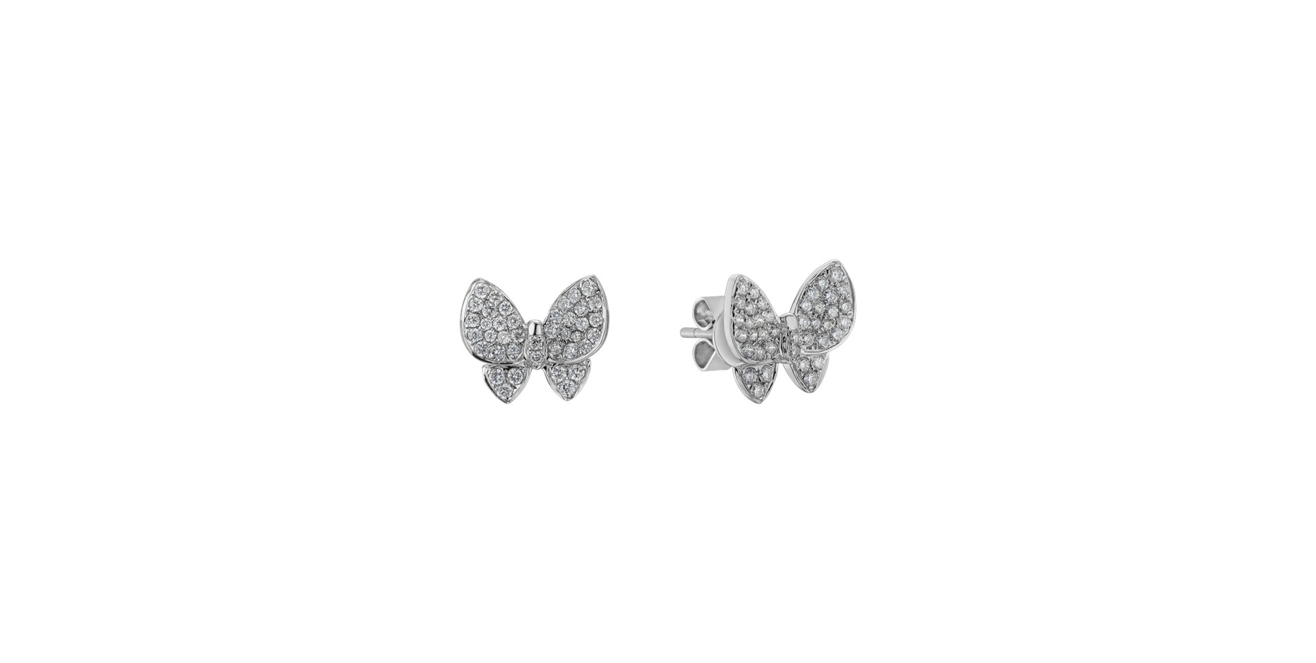 Diamond earrings Miraculous Wings