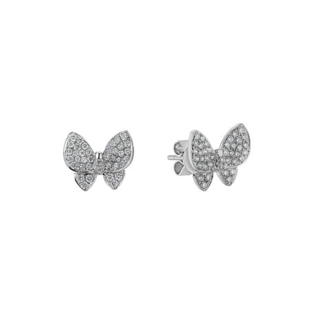 Diamond earrings Miraculous Wings