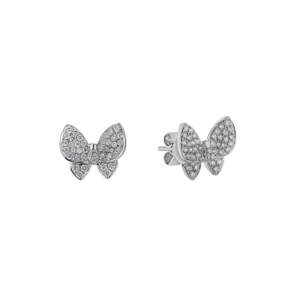 Diamond earrings Miraculous Wings